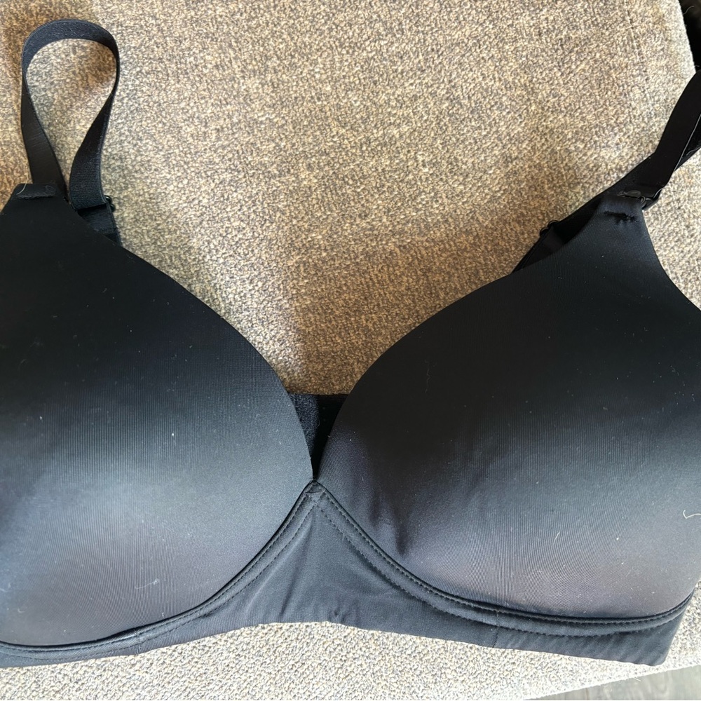 Motherhood Black Full Coverage Bra with Adjustable Straps